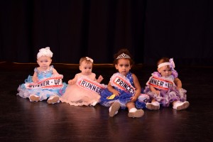 2016 Miss Little Wee Pop and Court (left to right): 3rd Runner-Up Finnley Payne, 1st Runner-Up Mila Homan, Little Wee Pop Princess 2016 Kaysen Galbert, and 2nd Runner-Up Mackenna Culp.