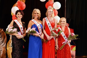 2016 Ms. Marion Popcorn Festival & Court (left to right): 3rd Runner-Up Jennifer DeGood, 1st Runner-Up Michelle Maynard, Ms. Marion Popcorn Festival 2016 Kim Bradshaw, 2nd Runner-Up Stacie Hines.